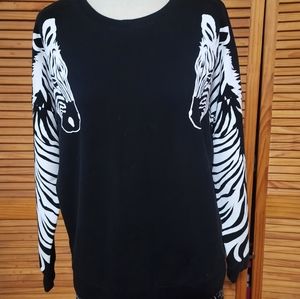 Zebra sweater